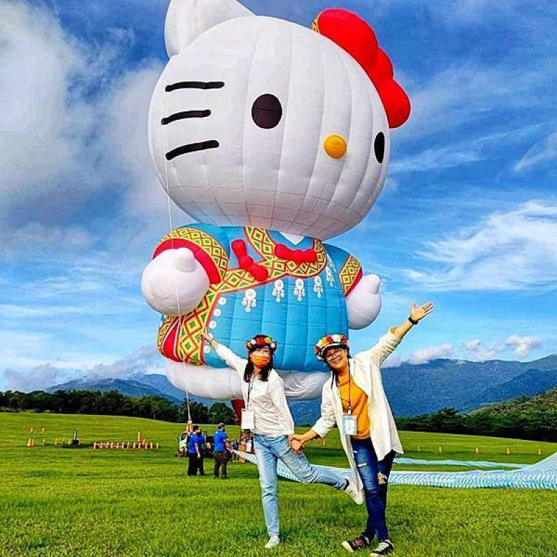 【台東 旅遊】2021熱氣球嘉年華玩樂攻略、 5/22全球唯一Hello kitty熱氣球首航│ 07/03~08/16 