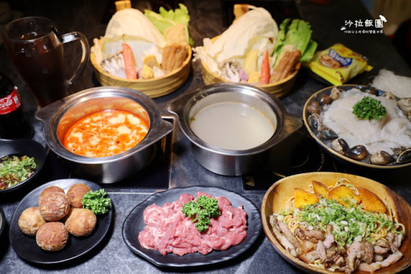 內湖火鍋當月壽星享85折優惠『龍府小鍋』中式個人小火鍋、四川燃麵、濃辛牛奶鍋、捷運美食
