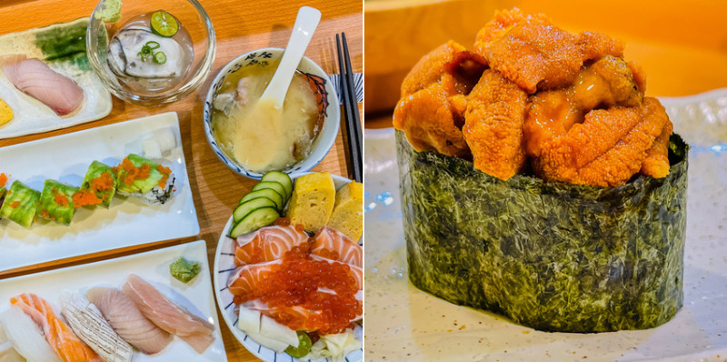 小琉球美食 -  肆不惑 壽司．丼飯 x 新鮮創意壽司生魚片 | 熱情有活力的T恤短褲服務生