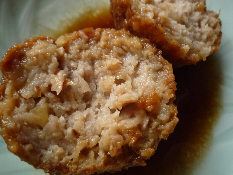 台南 馮媽媽的店 眷村美味-手打獅子頭.XO干貝麻辣醬