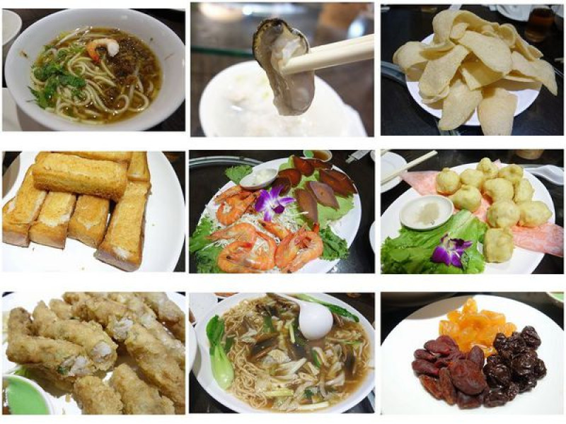 周氏蝦捲(桌菜)把台南在地小吃一網打進