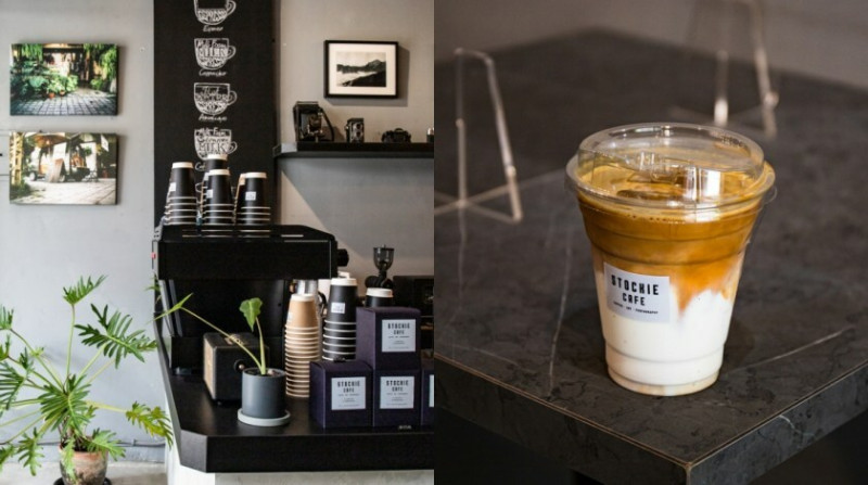 台中西區 Stockie Cafe -從小攤車開店後現身＂精誠二街＂咖啡植物依舊啊!