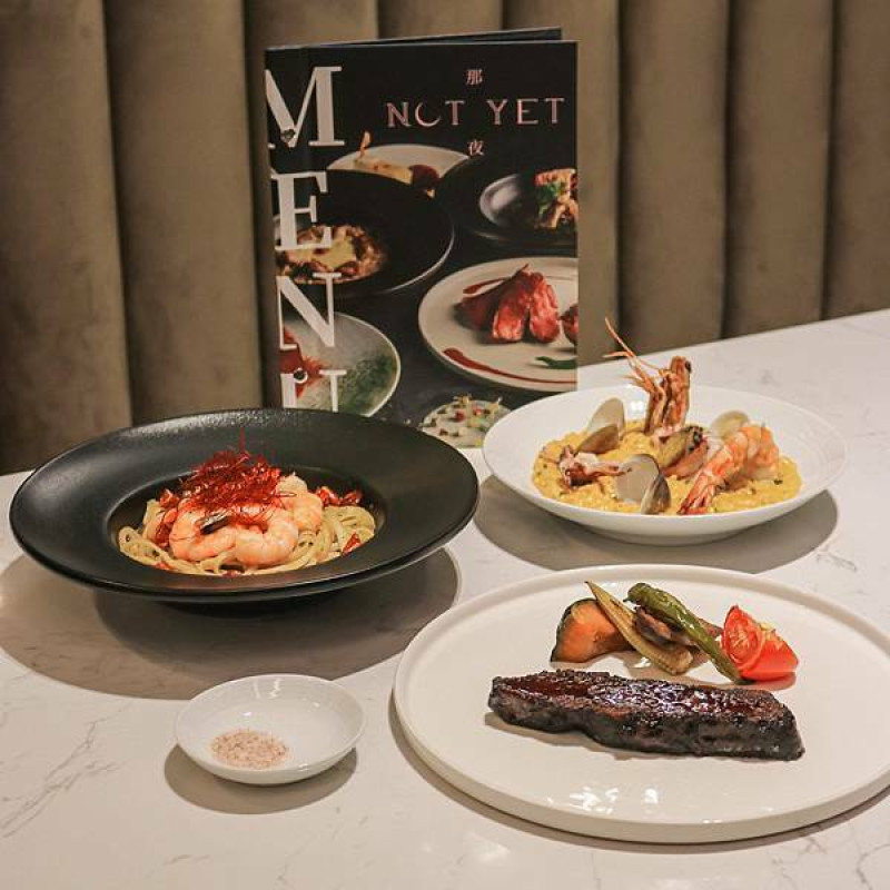 【桃園美食】那夜餐酒館～知名五星飯店、米其林一星餐廳～必吃桃園餐酒館、桃園展演中心美食、桃園藝文特區美食推薦、桃園網美餐廳～