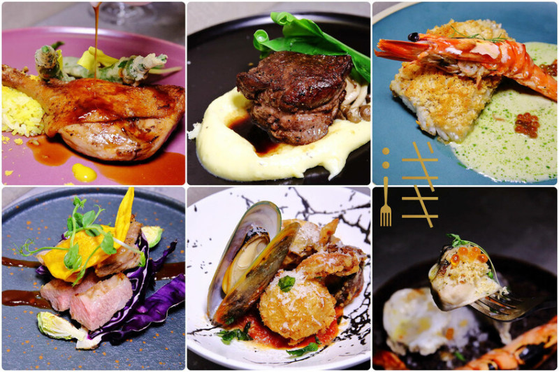 中壢預約制套餐西式料理，視覺味覺雙重饗宴，真的不用一張小朋友？CP值爆表！