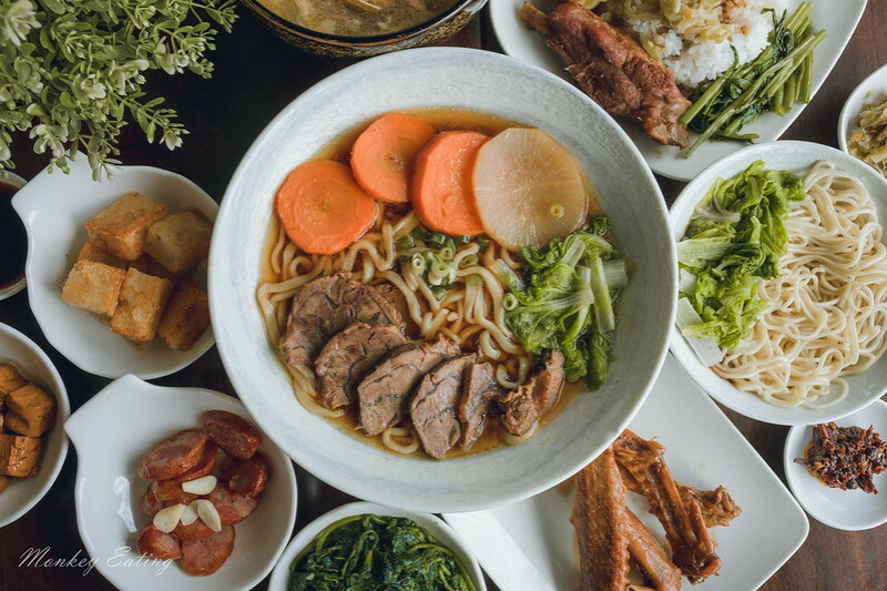 【台中西屯】老蒜味風味食堂│台中牛肉麵推薦！每日限量蒜滷豬棒腿飯，肉質細嫩好吃～