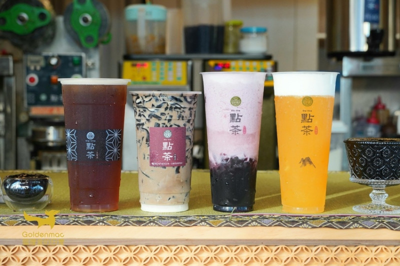 台中美食｜點茶三昧 網友超推飲料新品牌 中美街夜市也喝的到了 巨峰葡萄做成的果條必點必喝