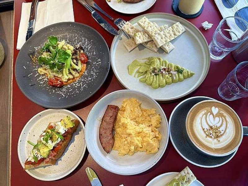 [士林美食] INTRO Kitchen 台北最好拍的早午餐 英式風格輕食餐廳 士林咖啡廳 #士林站美食 @蛋寶趴趴go