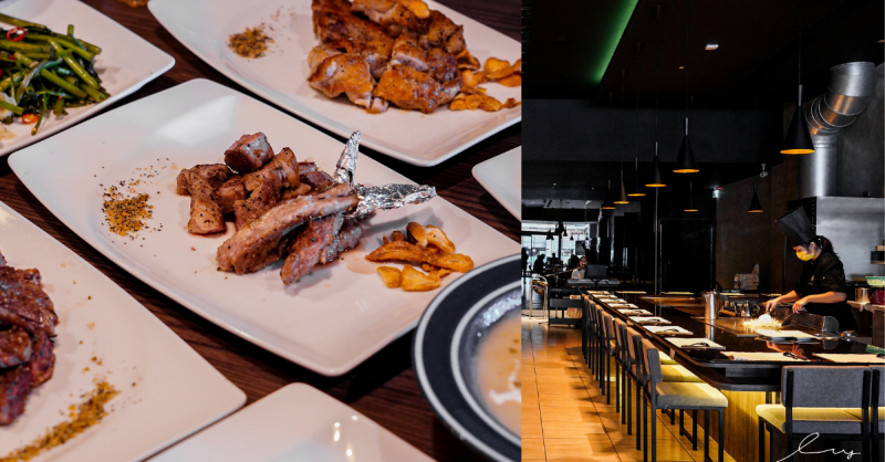 台中西屯CP值高鐵板燒，氣派裝潢近逢甲夜市，堅持好食材好味道，還有現場駐唱超有氣氛！