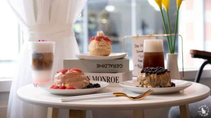 台中｜南區　王子神谷日式厚鬆餅〈興大店〉－學院裡的夢幻日系厚鬆餅(蛋奶素)