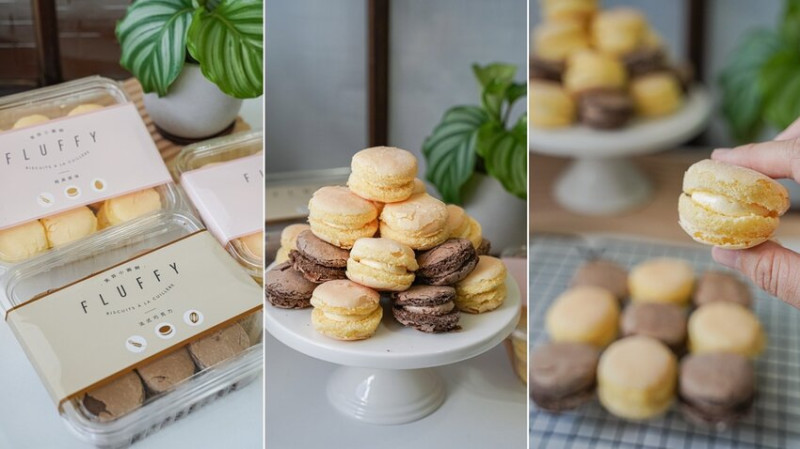 高雄美食｜超經典芙菲小圓餅大顆澎鬆好好吃/小熊菓子 BEAR BAKERY 高雄新光左營店快閃