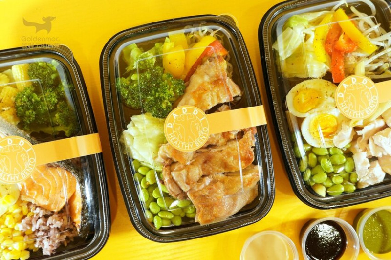 台中美食｜Daddi活力餐盒台中大誠店 低GI健康餐盒推薦 台中便當外送美食推薦