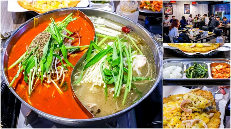 想吃一定要訂位，超人氣韓式料理！個人套餐250元起還有小菜無限續，創意韓式鴛鴦鍋滿足兩種口味！