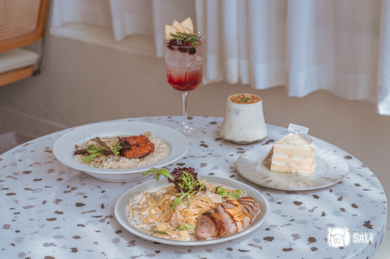 貳食尋夢所｜台中北區早午餐推薦，與鹿檬聯名的檸檬海鹽蛋糕超好吃 - 莎笠，小日子