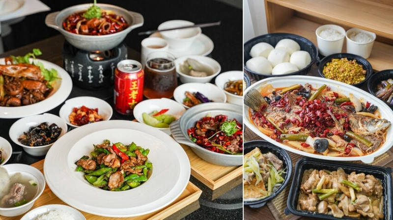 高雄美食｜經典湖南菜商業午餐CP超高/外帶套餐份量滿滿超澎湃/包廂座位用餐安心又舒適/有你真好湘菜沙龍 高雄時代店