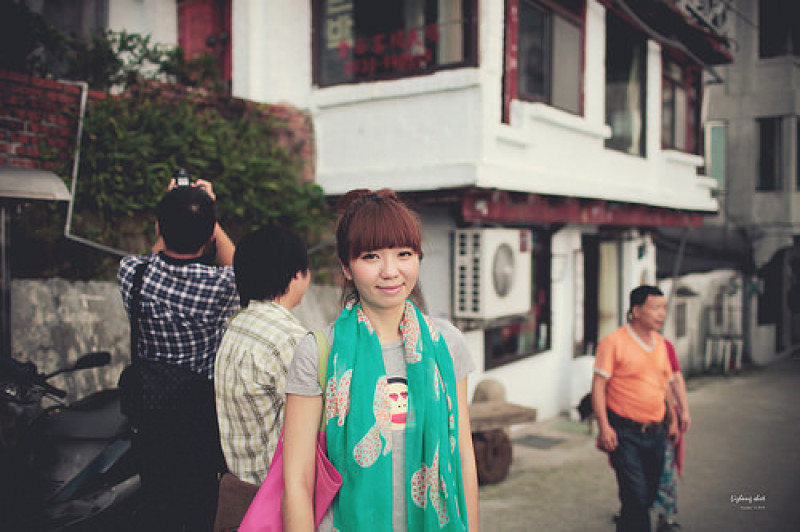 秋意濃的九份漫步