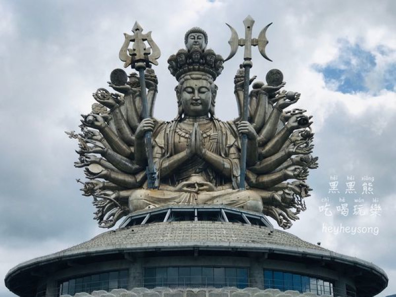 《台北景點-緣道觀音寺》 淡水新景點 緣道觀音廟 釋放身心靈的平靜