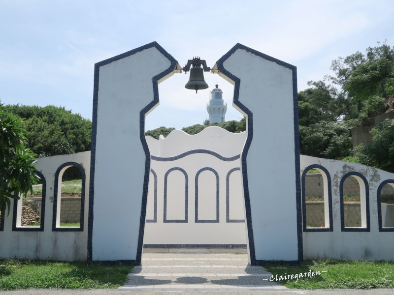 桃園 觀音 白沙岬燈塔~風車、燈塔、希臘小秘境