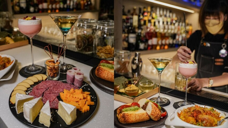 高雄美食｜隱身在巷弄裡的質感酒吧/多款原創調酒/塔羅牌調酒超特別/Bar Doorlight