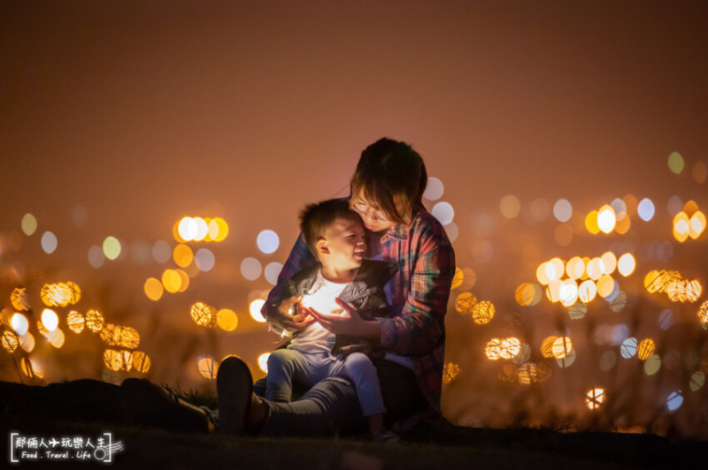 防疫降級來去埔里看免費的百萬夜景，解悶最棒的好選擇~