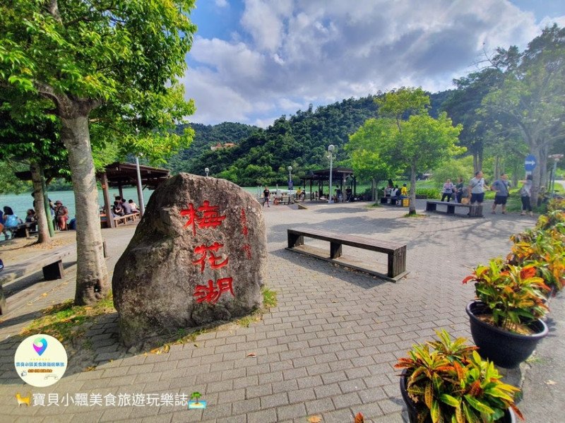 [遊]宜蘭 騎乘腳踏車 欣賞湖光美景 全家郊遊好去處 梅花湖