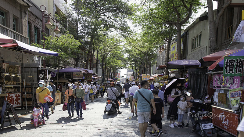 鹿港老街｜冰店 山風藍 義式冰淇淋-尋覓石牌老宅吃義式冰淇淋