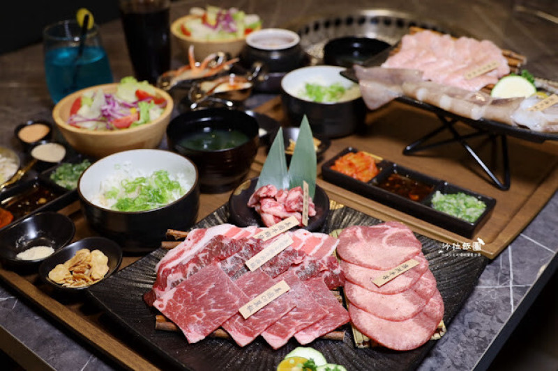  天母美食『IKIGAI燒肉專門店』一人燒肉插旗大葉高島屋