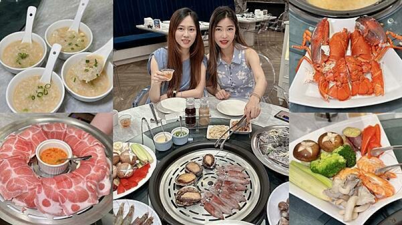 [新莊美食] 濤濤 海鮮蒸氣鍋 (新莊典華2F) 龍蝦鮑魚超澎湃 宴客聚餐都滿意！#副都心美食 @蛋寶趴趴go