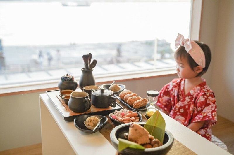 高雄美食｜新開幕海景第一排超日系茶室超級chill/期間限定茶室/必吃黑糖麻吉/沐光茶庵