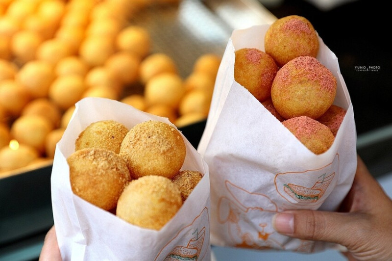 一開攤就排隊 巨無霸地瓜球！整袋裝到滿 九種口味任你選｜熊太地瓜球-大林店