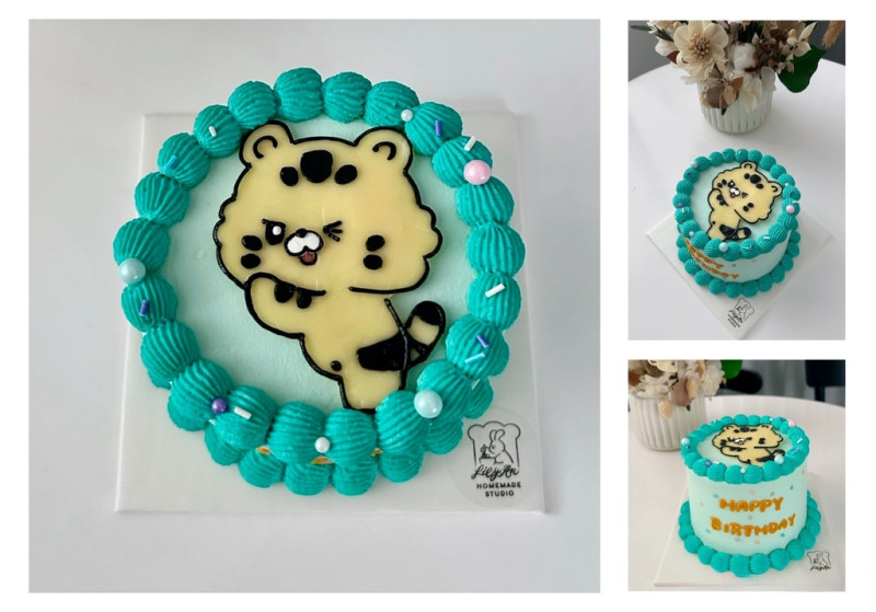 台南市北區粉絲夢想成真！台南莉莉安打造虎虎主題生日蛋糕｜應援＋味道都超驚艷