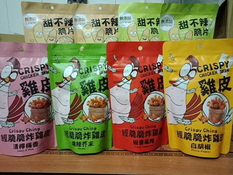 經脆脆甜不辣脆片，重磅出擊全新上市。正港台灣味炸雞皮餅乾全球熱銷，永恆選物總代理銷售，零食推薦新品報報
