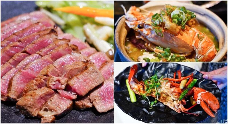 岩彩海鮮餐廳》現流海鮮新鮮看的到！餐廳靜謐高雅，用餐氣氛一級棒