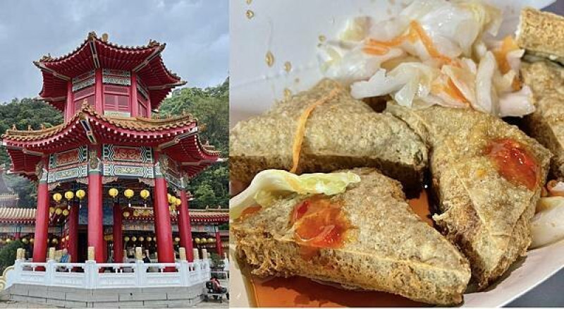 宜蘭美食》在地人氣臭豆腐、米粉羹｜隱藏在冬山鄉三清宮下圓環旁｜不起眼的無名攤客人卻絡繹不絕