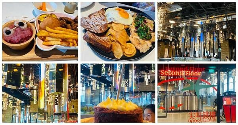 桃園新開餐廳【貳樓桃園華泰店】秒飛紐約時代廣場/進入電影場景顛倒奇幻曼哈頓/生日送你誠意滿滿的4吋蛋糕