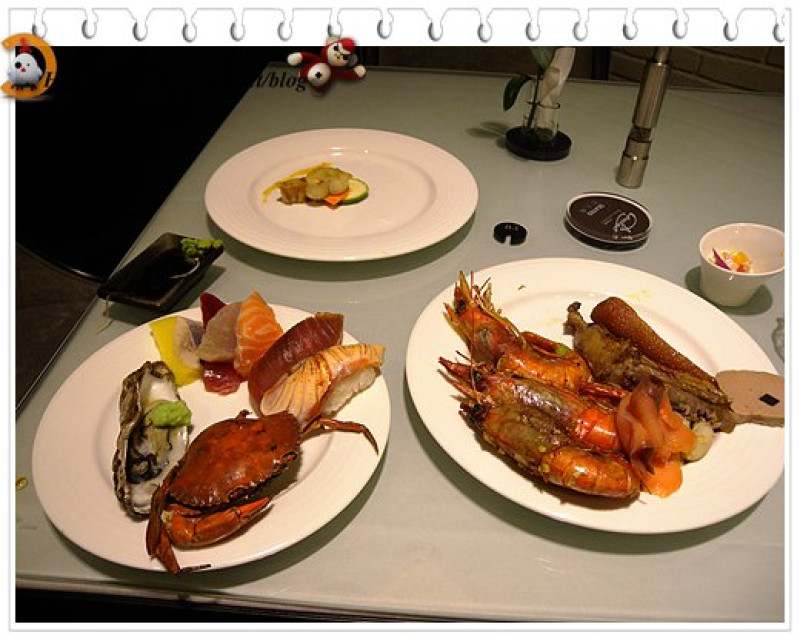 艾可柏菲平奢自助料理 明蝦和干貝給它五顆星