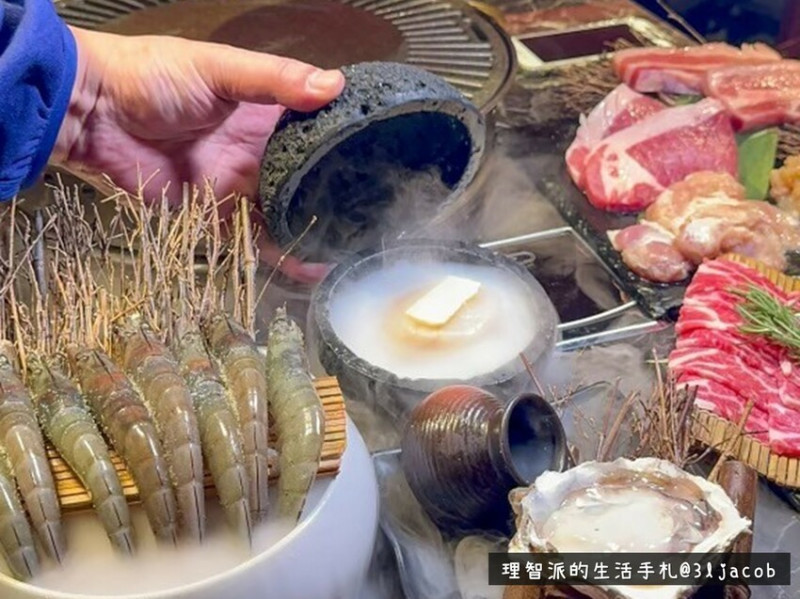 2023/2024 台北燒肉餐酒館推薦》覓Meat 位於台北中山區、具有特色料理與燒酒、適合聚餐的台北聚餐餐廳與餐酒館推薦 - 理智派的生活手札
