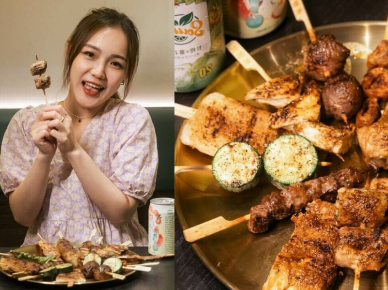 台北市松山區台北串燒推薦｜焦糖楓串燒！20元起高CP值！獨家漢方烤肉粉Ｘ現點現烤不經過油炸