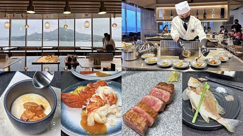 新北市淡水區[淡水美食] 全台最美的約會景觀餐廳「明水然．樂」(淡水中山店) 高CP值無菜單鐵板燒，只要1600起 日本A5和