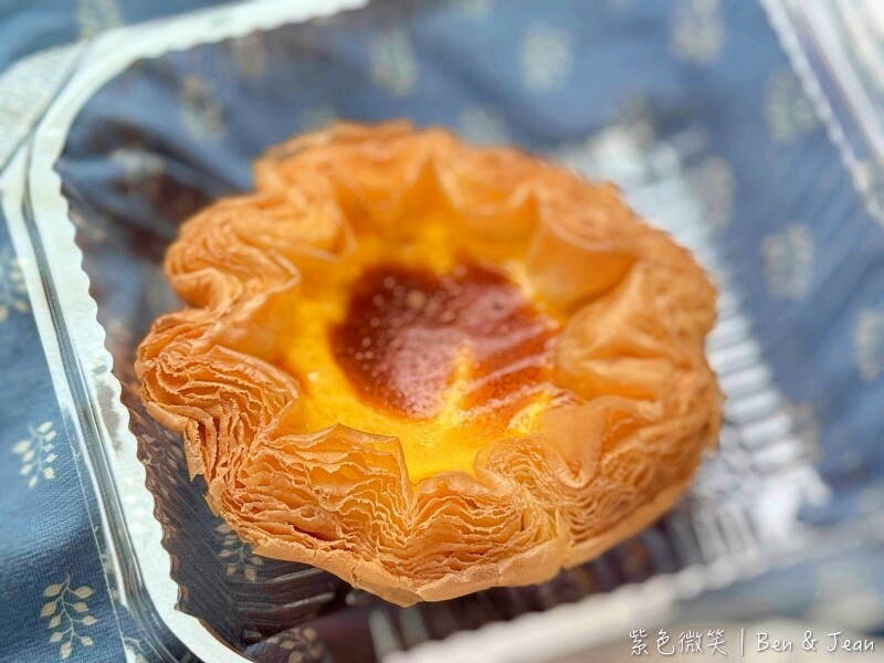宜蘭縣宜蘭市十年之后烘焙坊》國王蛋撻，花瓣千層蛋塔正流行，招牌絹吐司口感細緻必買！