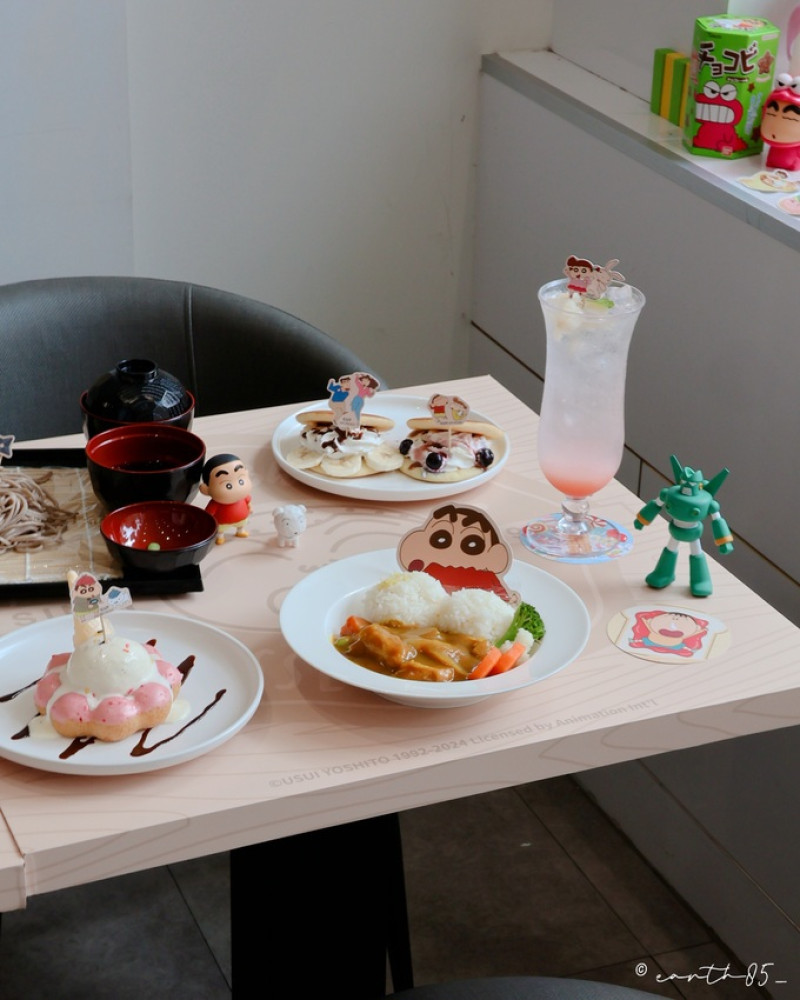 民權西路站期間限定蠟筆小新主題餐廳 小新屁屁咖哩飯超吸睛！