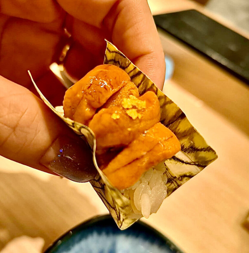 [台北日式]松山區敦化站「漁檤板前壽司」滿分超划算值得專程前來的無菜單板前料理店/入口驚艷的獨特調味手法/100分食材新鮮料理手法整體氛圍/附菜單