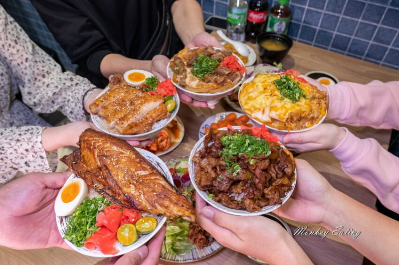 汍樂滿盛燒肉丼-大雅店│肉肉控必吃直火燒肉丼飯！$150元起平價大份量肉肉很有飽足感。大雅美食推薦 - 貪吃猴的幻想