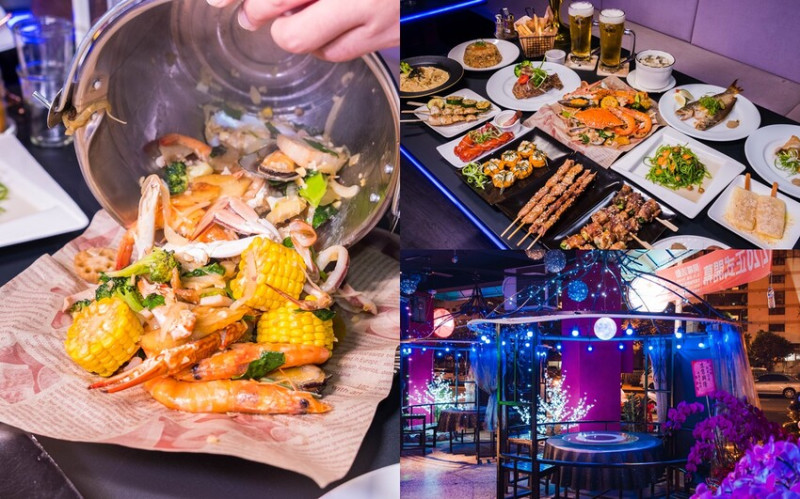 咾七杯串燒餐酒館│炭火串燒、燒烤、生啤酒。營業到凌晨3點宵夜場好去處。漢口路美食推薦 - 貪吃猴的幻想