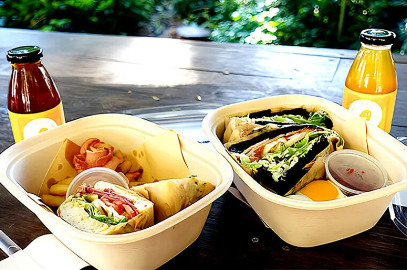 【台中西區公益路美食｜野餐輕食趣】SOMI Light meals美式自組輕食：勤美綠園道新食感！黑松露醬 x 黑可頌，等你來嚐鮮！