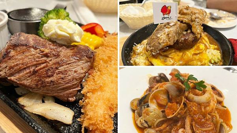 【台北美食、聚會餐廳推薦】Skylark 洋食·芳鄰｜鄰近捷運台大醫院站、人氣餐點麵包、義大利麵、牛排、甜點一次看!!!