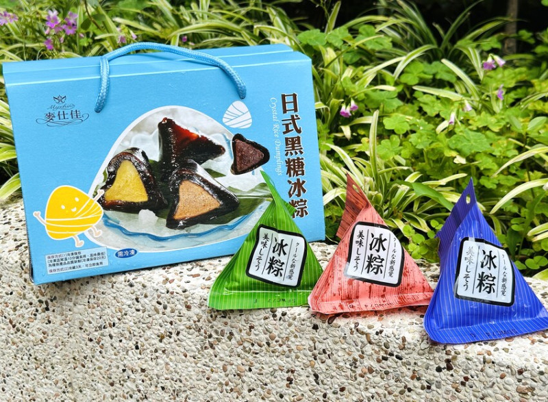 【麥仕佳烘焙】日式黑糖冰粽開箱！端午甜粽新選擇，冰涼Q彈甜而不膩超驚喜，送禮自用都滿分