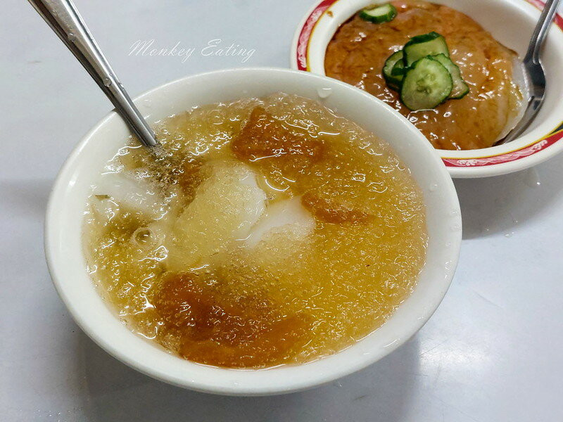 【台中豐原】金樹冰果室｜豐原廟東夜市80年老店，鳳梨冰、杏仁露、肉丸經典組合必點！