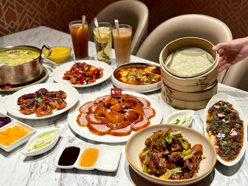 【台北烤鴨推薦】鴨覓烤鴨餐廳 - 大直美麗華店：一鴨多吃兩個人四個人不管多少人都可以吃的美味烤鴨聚餐首選