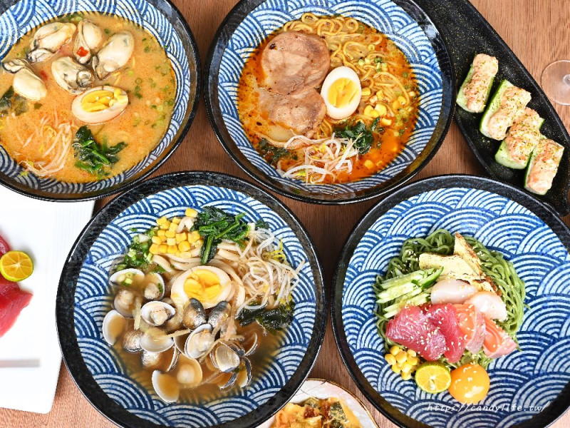 台中市大里區玥製麵所｜台中高CP值銅板拉麵，還有生魚片、丼飯、烏龍麵、沾麵等日式料理 - 糖糖's 享食生活