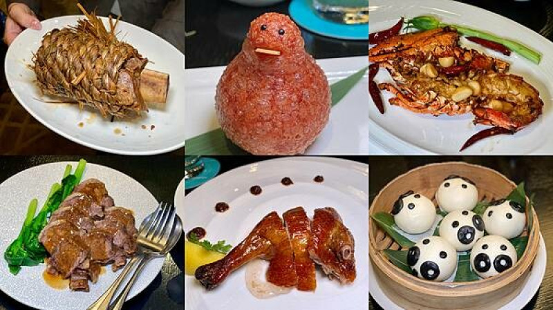 [信義區美食] 寒舍食譜 (台北寒舍艾美酒店) 港點粵菜中式料理 招牌先知鴨/稻草牛 包廂餐廳 #信義區市政府美